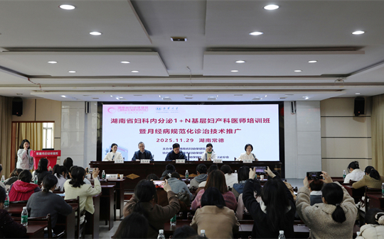 2025年全国“她健康”1+N基层妇产科医师培训工程——常德站成功举办