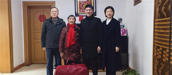 岁寒情暖迎新春  走访慰问暖人心